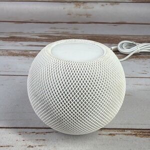 Apple HomePod Mini White Model A2374 Siri Smart Speaker Hub Tested